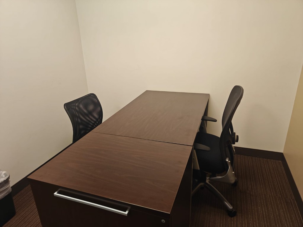 Techmines U.S. office — focused workstation setup